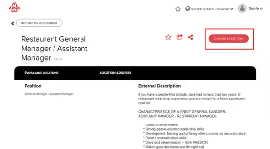 Arby's Job Application &amp; Careers