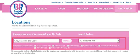 Baskin-Robbins Job Application - Adobe PDF - Apply Online