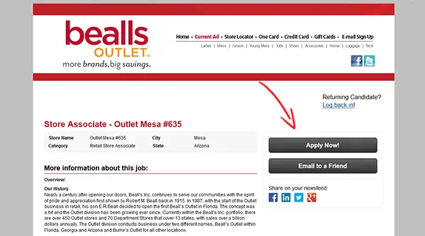 Bealls Outlet Credit Card Application Bealls Outlet Credit Card Login 