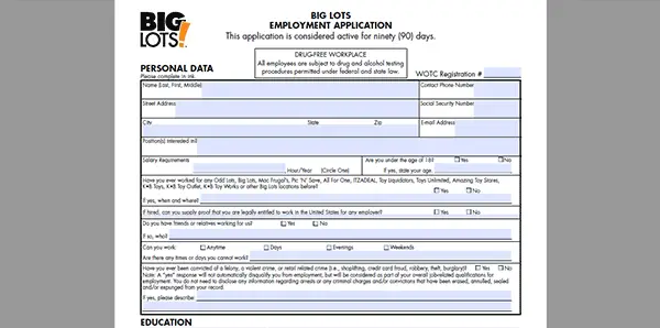 free-printable-big-lots-job-application-form-page-4