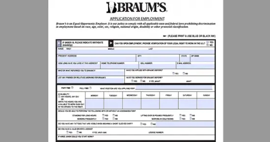 Braum's Job Application &amp; Careers