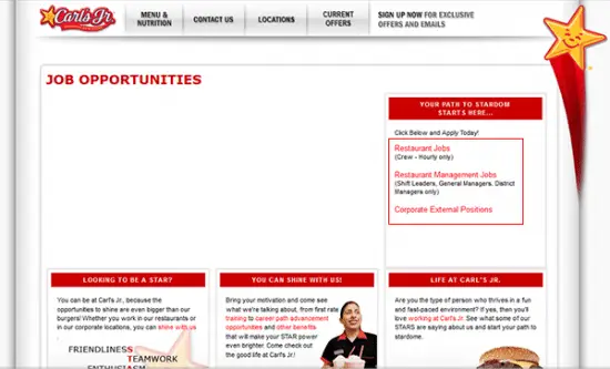 Carl's Jr. Job Application &amp; Careers
