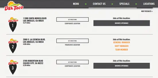 Del Taco Job Application & Careers - JobApplications.net