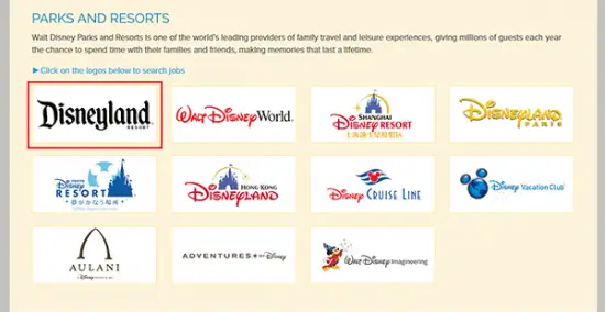 Disneyland Job Application & Careers