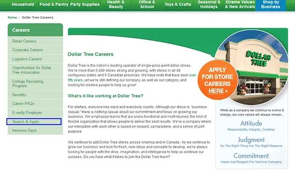 Dollar Tree Job Application Apply Online