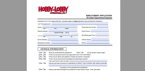 hobby lobby app