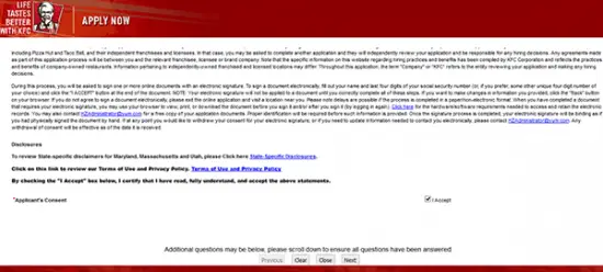 KFC Job Application - JobApplications.net - Apply Online