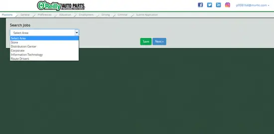 O'Reilly Auto Parts Job Application & Careers