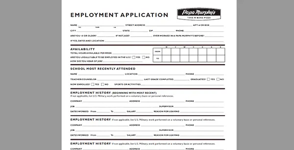 Papa Murphy s Job Application Careers