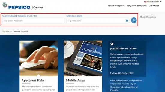 Pepsico Job Application And Careers