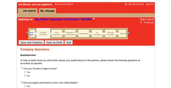 Petco Job Application &amp; Careers