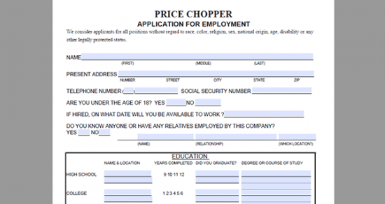 price chopper careers owego ny website