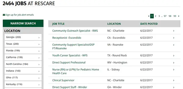 ResCare Job Application Careers ResCare Job Application Careers