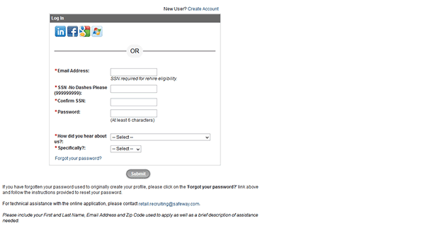 Safeway Job Application & Careers