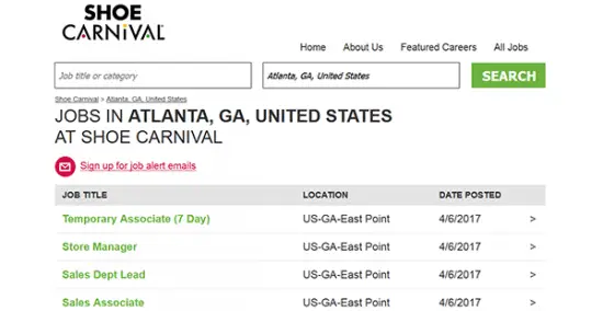 Shoe Carnival Job Application & Careers