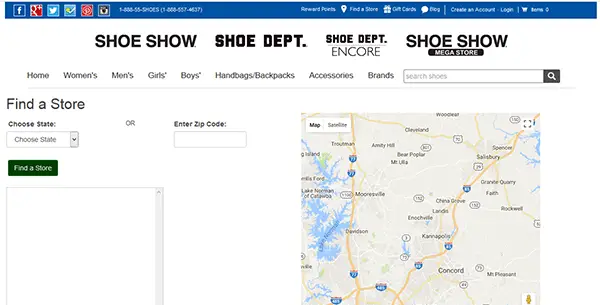 shoe dept official website
