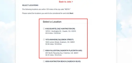 Sonic Job Application Apply Online