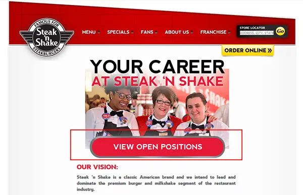 Steak 'n Shake Job Application - Adobe PDF - Apply Online