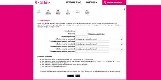 T-Mobile Job Application & Careers