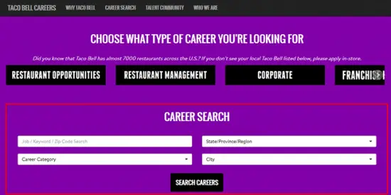 Taco Bell Job Application Adobe PDF Apply Online