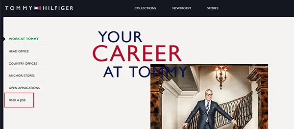 tommy hilfiger application online