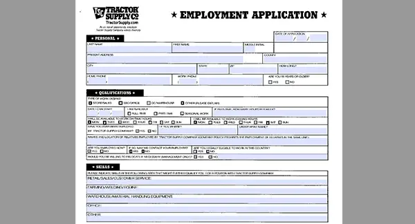 Tractor Supply Company Job Application And Careers 9363