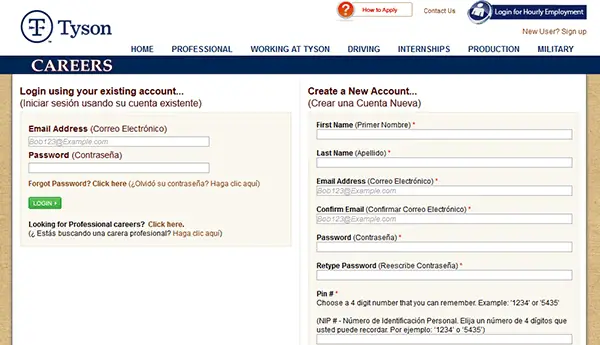 Tyson Foods Job Application - Apply Online