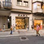 Zara storefront in Vigo, Spain.